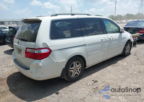 2007 Honda Odyssey Ex-L from USA, damaged, VIN 5FNRL387X7B456309
